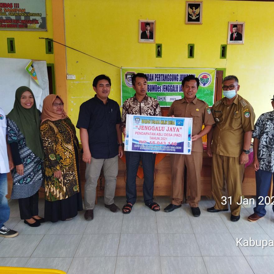 RAPAT AKHIR TAHUN BUMDES JENGGALU JAYA